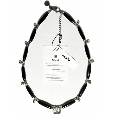 gunda × GARA・Ancient Stealth Necklace・BLACK