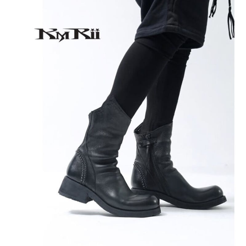 KMRii ・ケムリ・CRUSH SHORT BOOTS・ショートブーツ・入荷 | MEGA