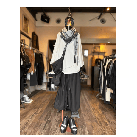 KMRii ・ケムリ・Crack Dolman Cut・カットソー