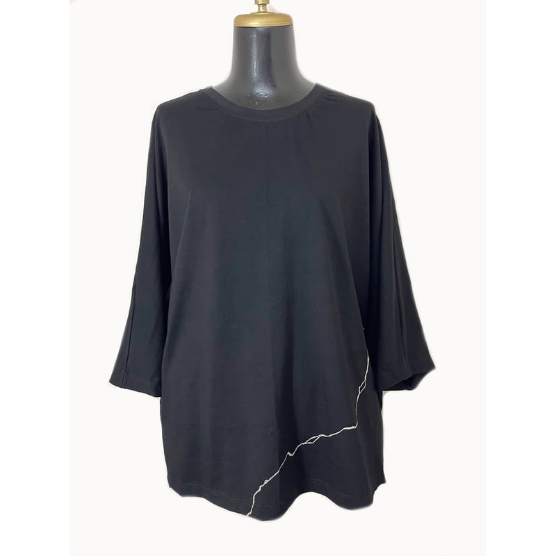 KMRII マグノリア ドルマンカットソー KMRii（ケムリ） tシャツ KMRii/ケムリ/Magnolia Feather 02 Cut