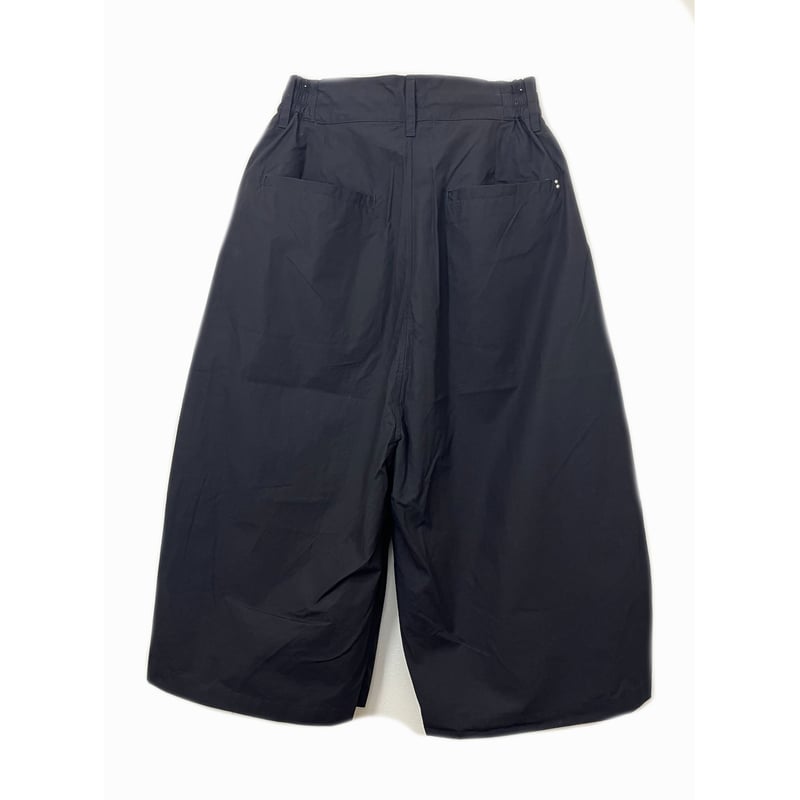 KMRii ・ケムリ・Cotton Wide Tuck Pants・ワイドクロップド