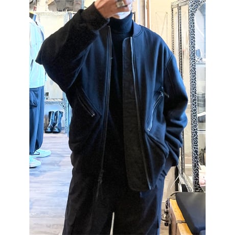 KMRii ・ケムリ・Fleece Over Blouson・ブルゾン
