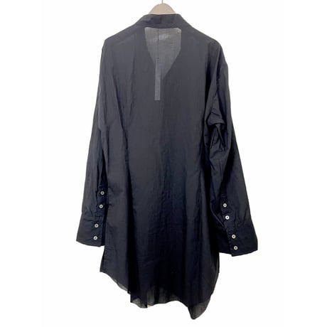 KMRii ・ Stand Coller Layer Shirt・Cotton Shirt