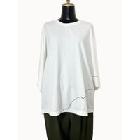 KMRii ・ケムリ・Crack Dolman Cut・カットソー