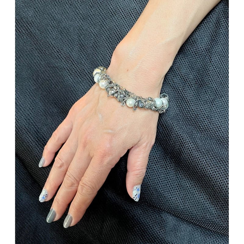 gunda・ガンダ・ MUTANT SILVER '25 BR・ Bracelet | MEGA