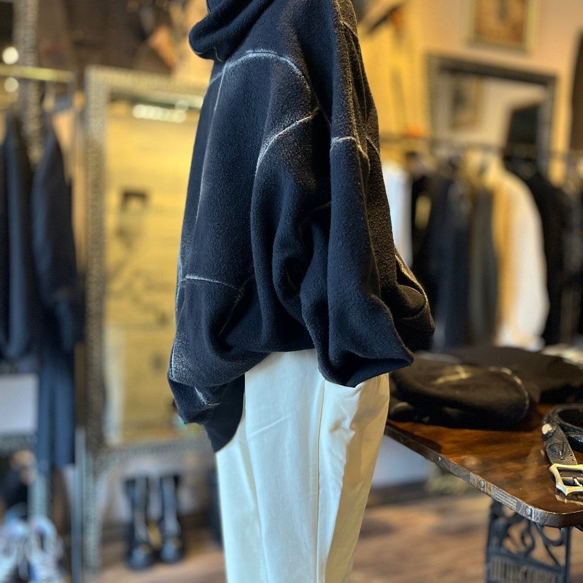 KMRii ・ケムリ・Cordoba Hooded Pullover・フードパーカー | MEGA