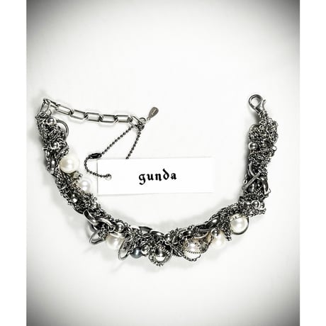 gunda・ガンダ・ MUTANT SILVER '25 BR・ Bracelet