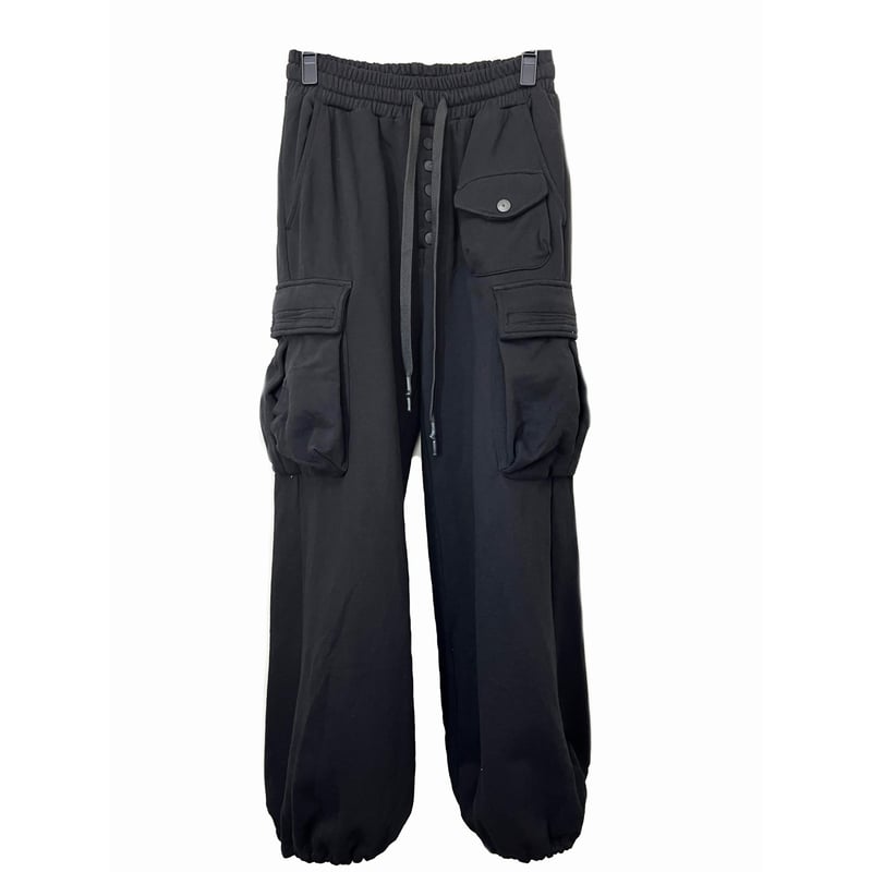 KMRii ・ケムリ・Sweat Wide Cargo Pants・ワンドカーゴパンツ KMRii ・ケムリ・Sweat Wide Cargo Pants・ワンドカーゴパンツ