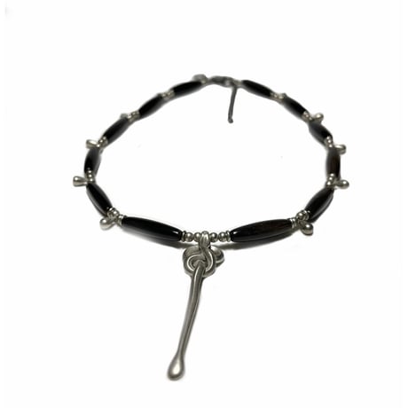 gunda × GARA・Ancient Stealth Necklace・BLACK