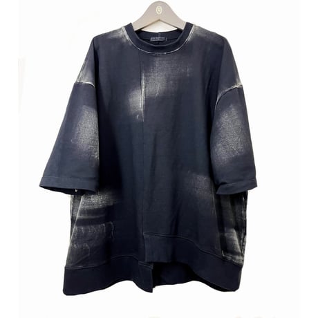 KMRii ・ケムリ・Asymmetry Terry Top/MB・カットソー