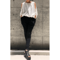 KMRii ・ケムリ・ Black Raven Vest 05・パーカーベスト | MEGA