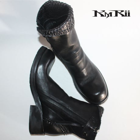 KMRii ・ケムリ・CRUSH SHORT BOOTS・ショートブーツ・入荷！