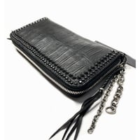 ケムリ　財布 希少！美品！KMRiiケムリ レザー長財布 天然石付き - メルカリ