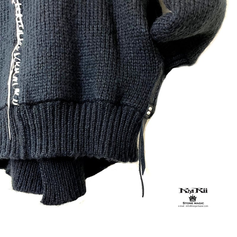 KMRii ・ケムリ・Mohair Jacket 03・ ニットJK・ニットコート | MEGA