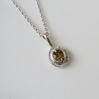 スフェーンネックレス/ SV925