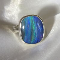 ブラックオパールリング(9.5ct)/ SV925