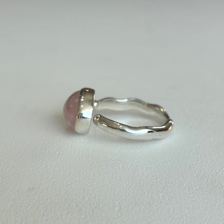 ご予約商品　モルガナイトSVリング