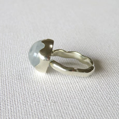 アンフィボールインリング（ブルー）/ SV925