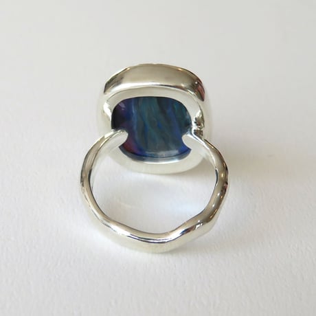 ブラックオパールリング(9.5ct)/ SV925