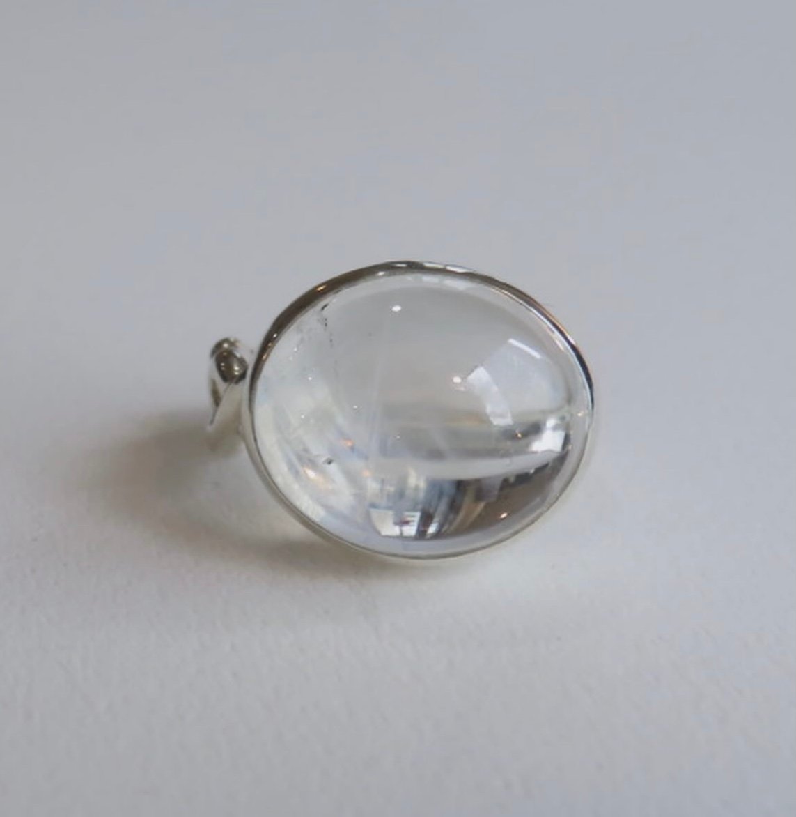 エンジェルラダークォーツ レア 虹多め 「アイリス」ブラジル産 美品364g エンジェルラダークォーツ レア 虹多め 「アイリス」ブラジル産