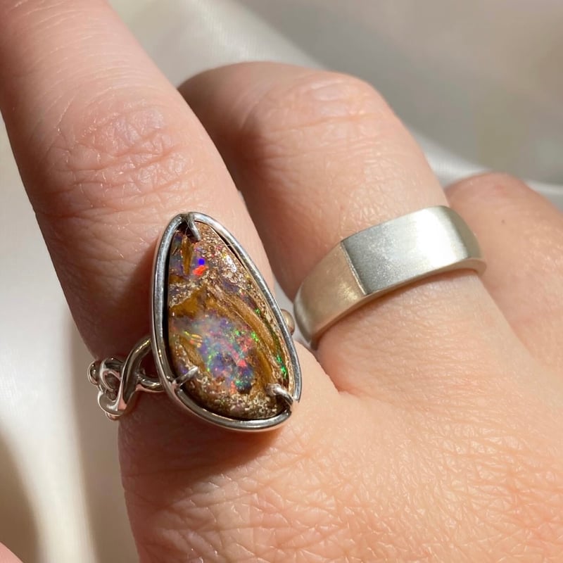 パイプオパールリング/ SV925 | su-py