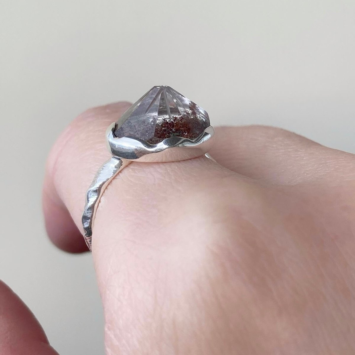 ガーデンクォーツ富士山リング/ SV925 | su-py