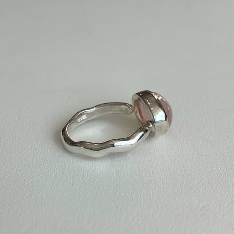 ご予約商品　モルガナイトSVリング