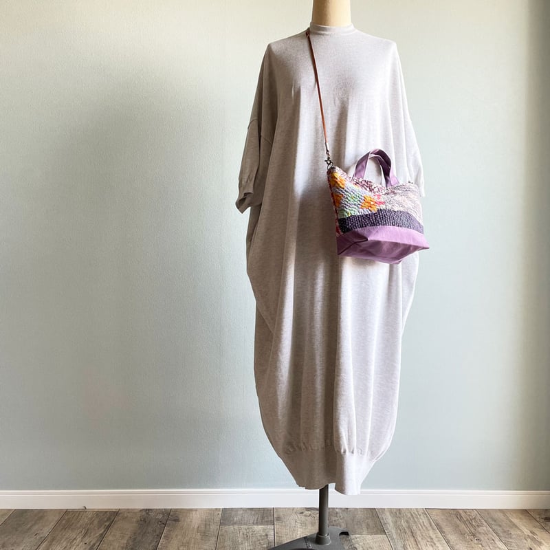 サンプル071】ヴィンテージカンタキルト ミニトート | きびるリメイク