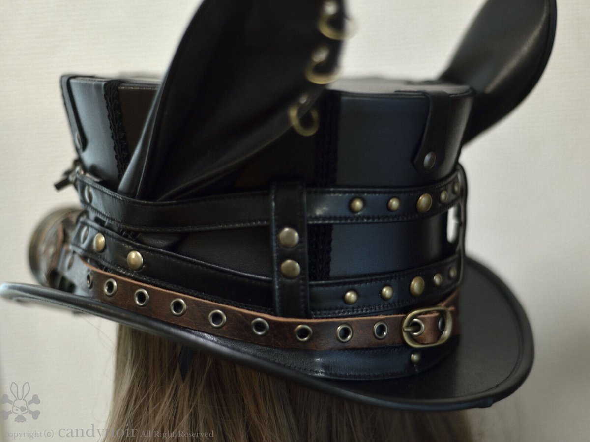 黒のショート・コルセットハット(AT) | candynoir