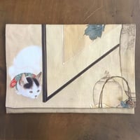 コラボ御朱印帳袋 猫鼠を覗う図 板橋区立美術館 袱紗型