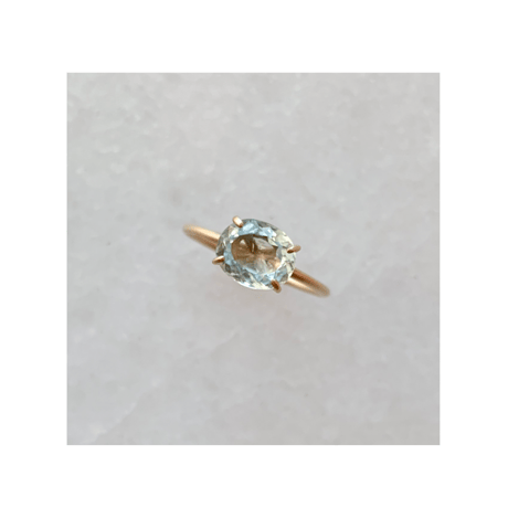 Aquamarine ring