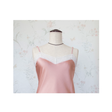 macaron camisole rose pink