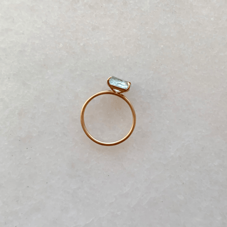 Aquamarine ring