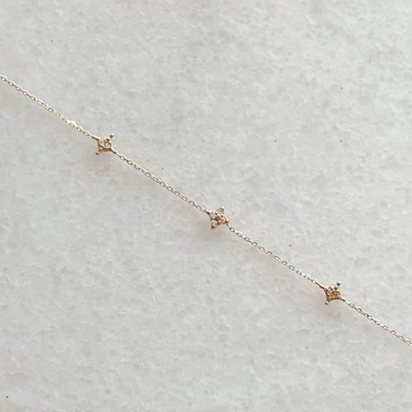 Tiny diamond bracelet Antoinette