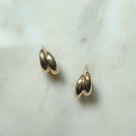 Aurélie double hoop