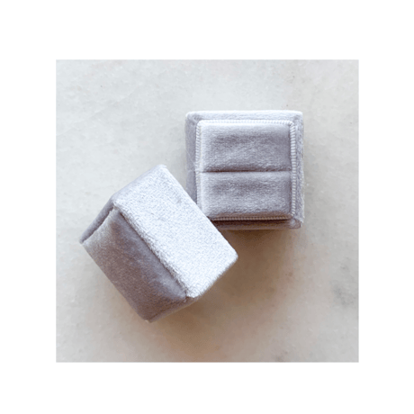 Velvet ring box