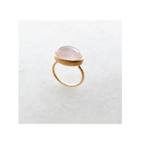 Rose Quartz Ring