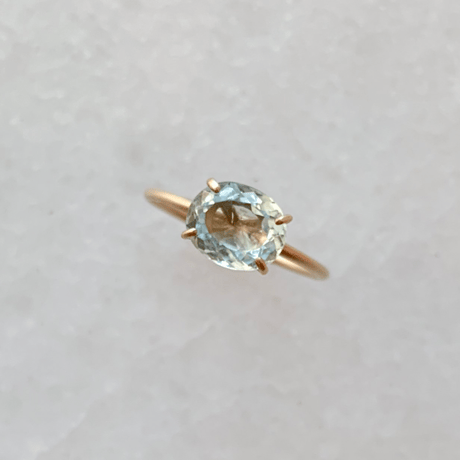 Aquamarine ring