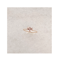 heart ring(モルガナイト)