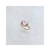 Kunzite Candy Ring k14