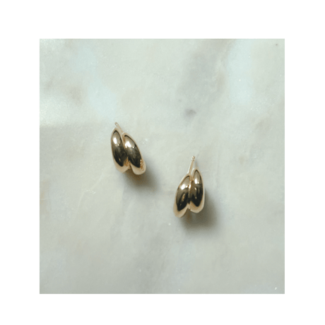 Aurélie double hoop