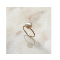 Melee Diamond Pearl Ring
