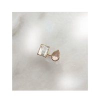 Candy fork ring - douce duo