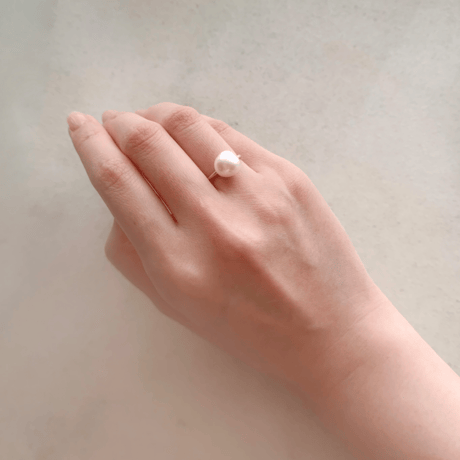 Hélène pearl Ring (エレーヌパールリング)