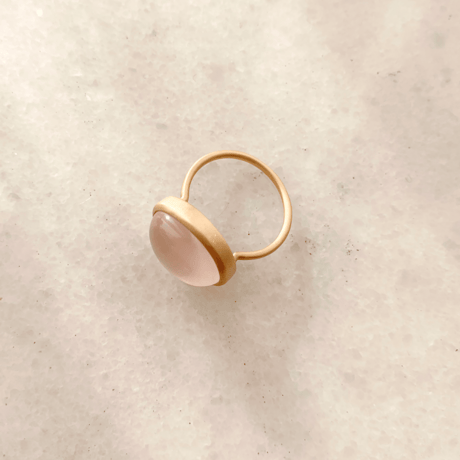 Rose Quartz Ring