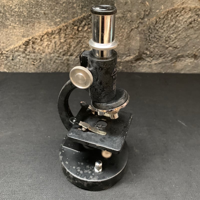 Japan Vintage 顕微鏡 アンティーク 映光社 マイクロスコープ 小型