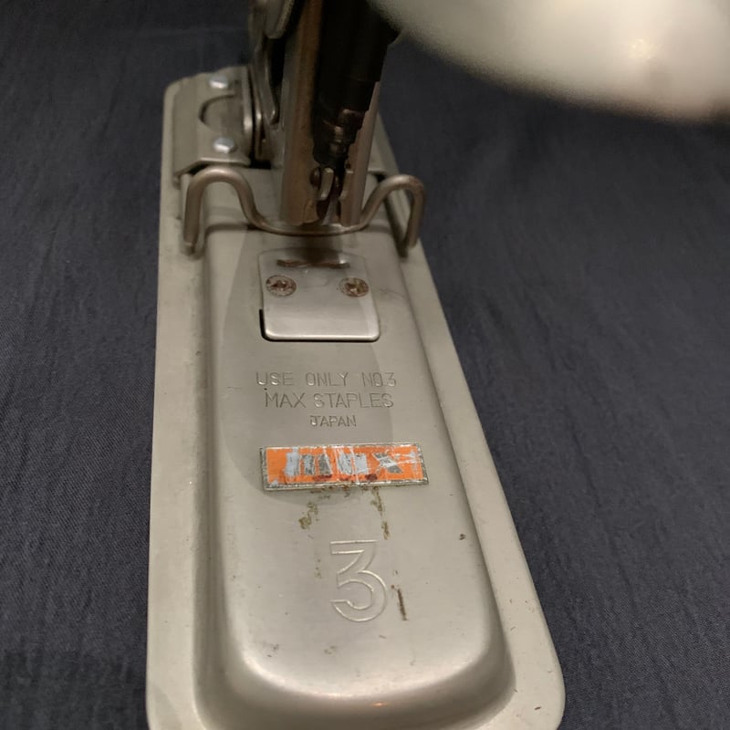 Japan Vintage MAX STAPLES ステープラー 大型 ホチキス No.3(2