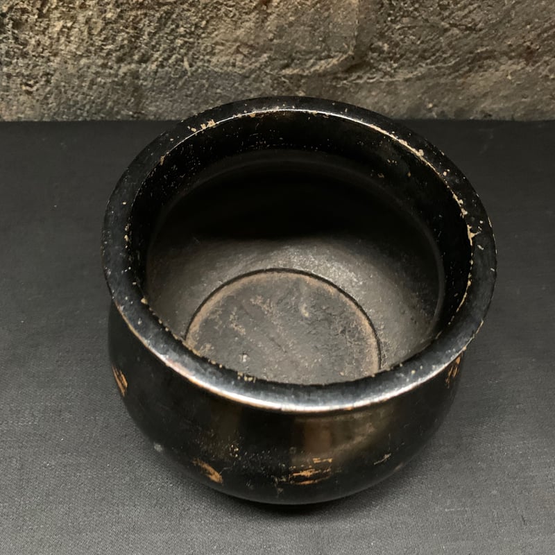 中川浄益造 銅製建水 茶道具 時代物 古美術 古道具 ウブ品 WWST059 Japan Vintage 中川浄益 建水 こぼし エコブ 茶道具 金属 工芸