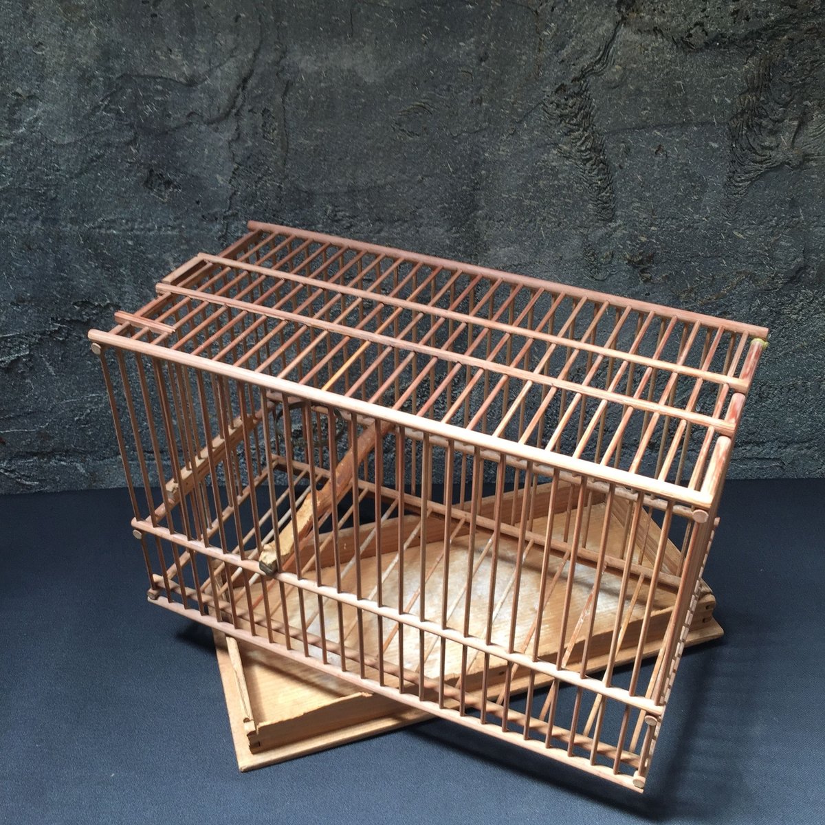 Japan Vintage バードゲージ 鳥かご 鳥籠 カゴ 竹 細工 | Kica