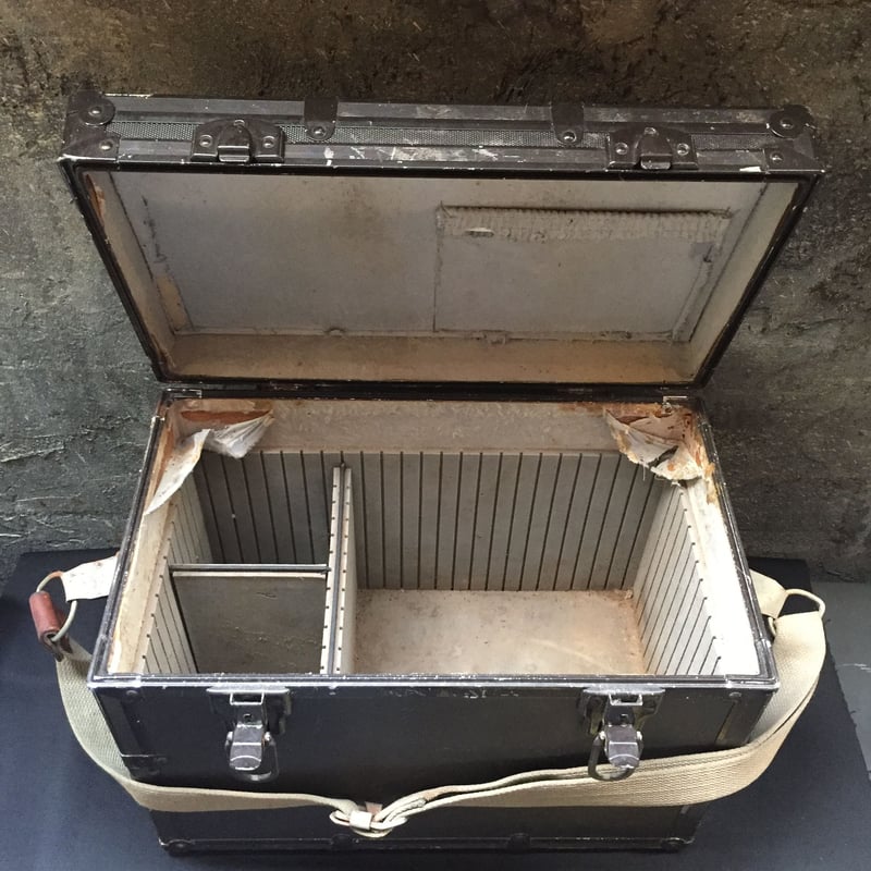 Japan Vintage スチール ケース 工具箱 道具箱 収納 ショルダー | Kica